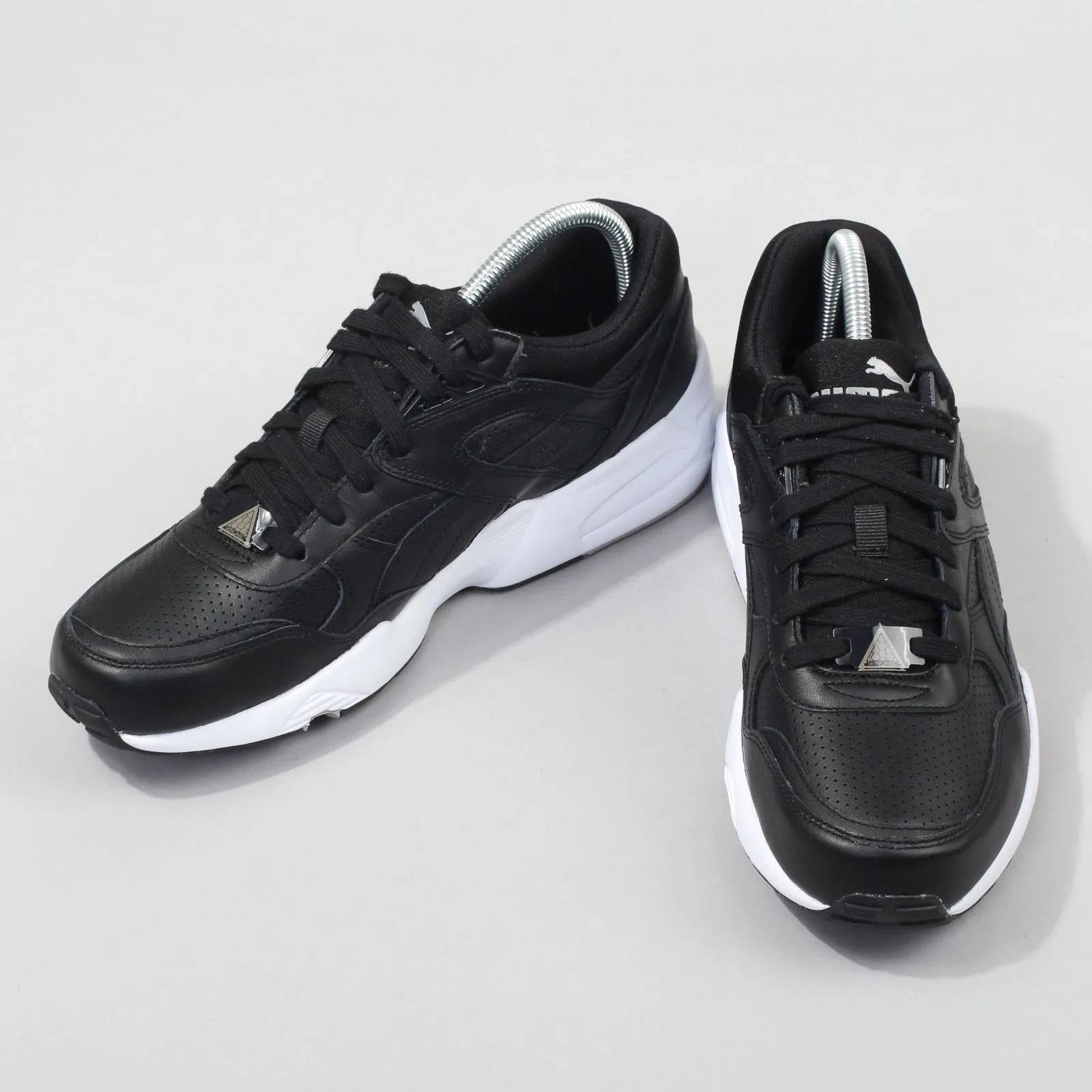 Puma R698 Core Leather black - black - drizzle