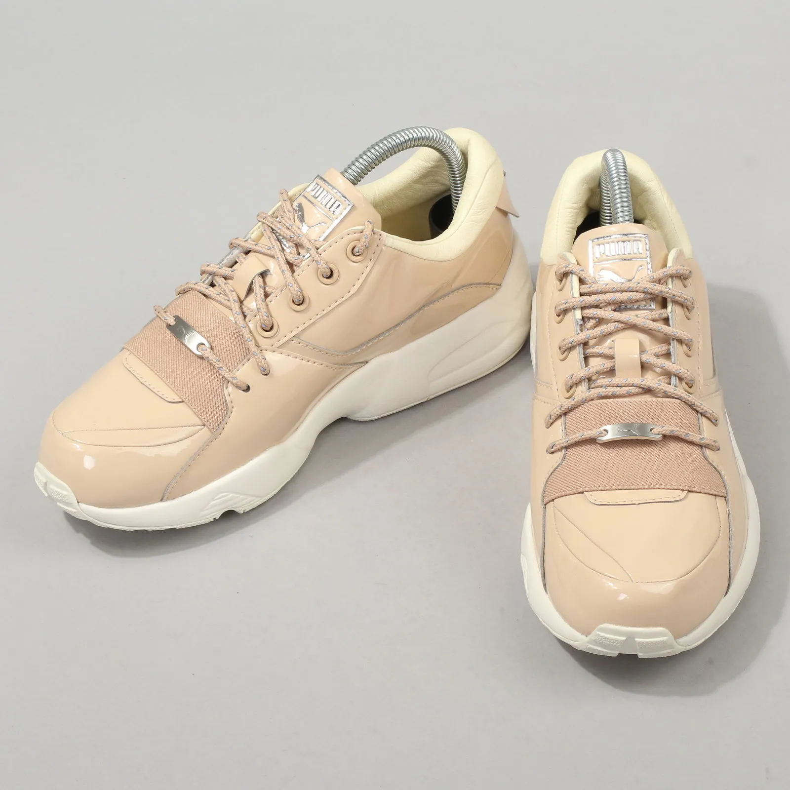 Puma R698 Women Patent Nude natural vachetta