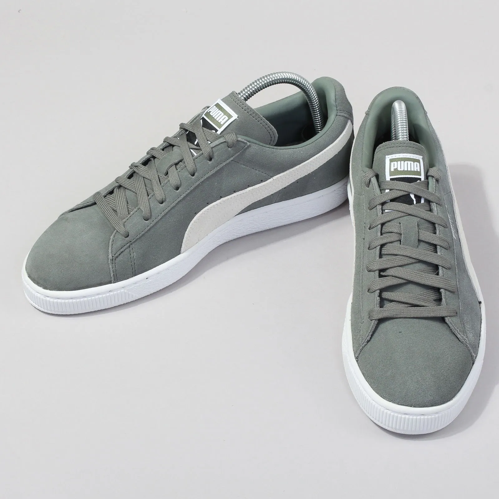 Puma Suede Classic + agave green - white