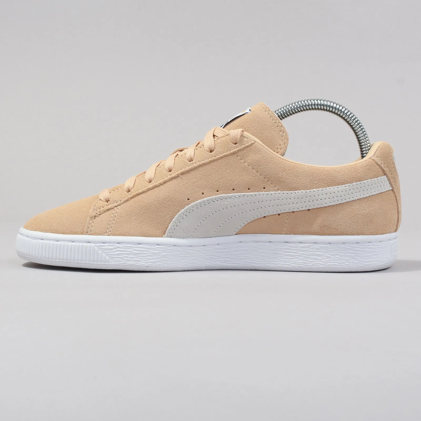 Puma Suede Classic + natural vachetta - white