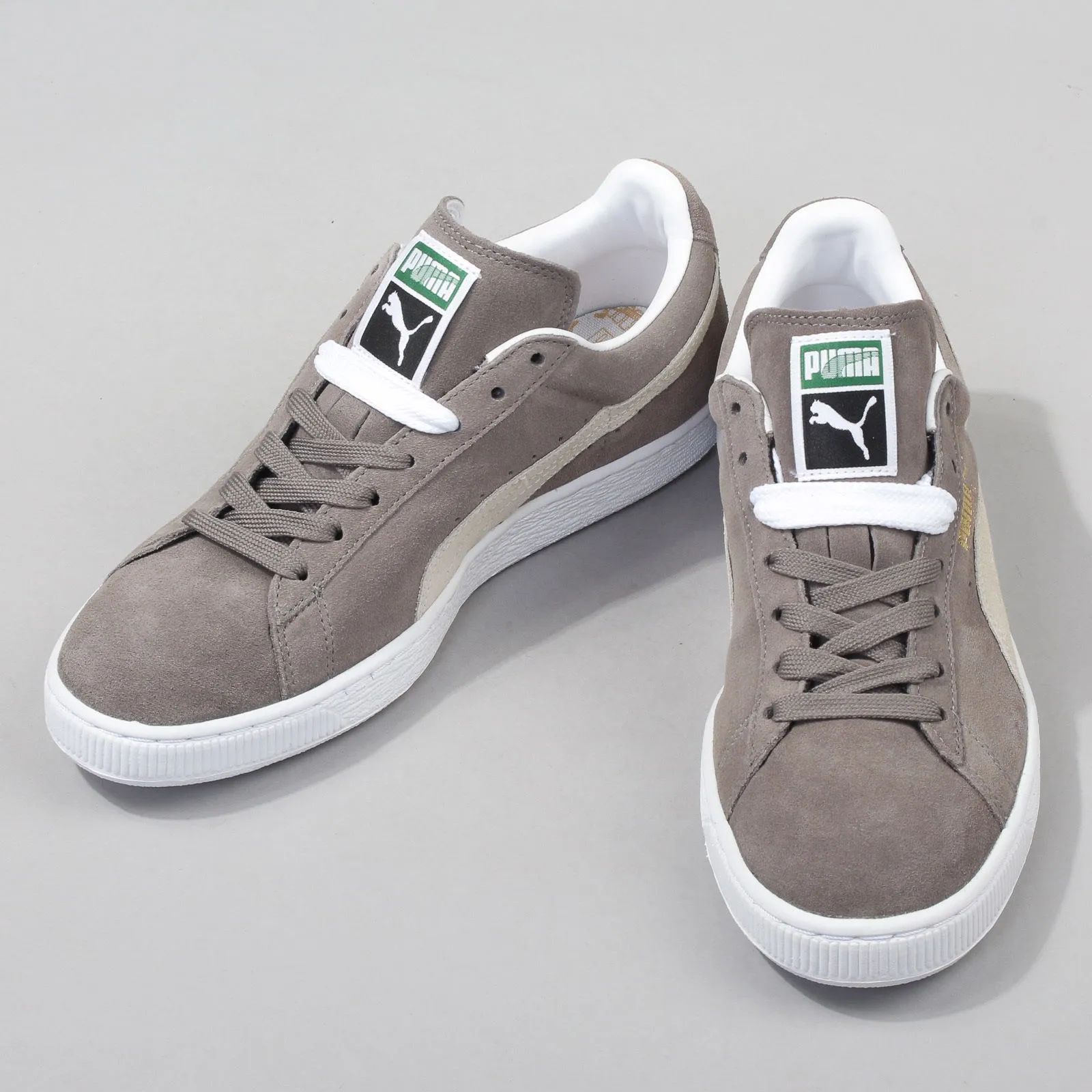 Puma Suede Classic + steeple gray - white