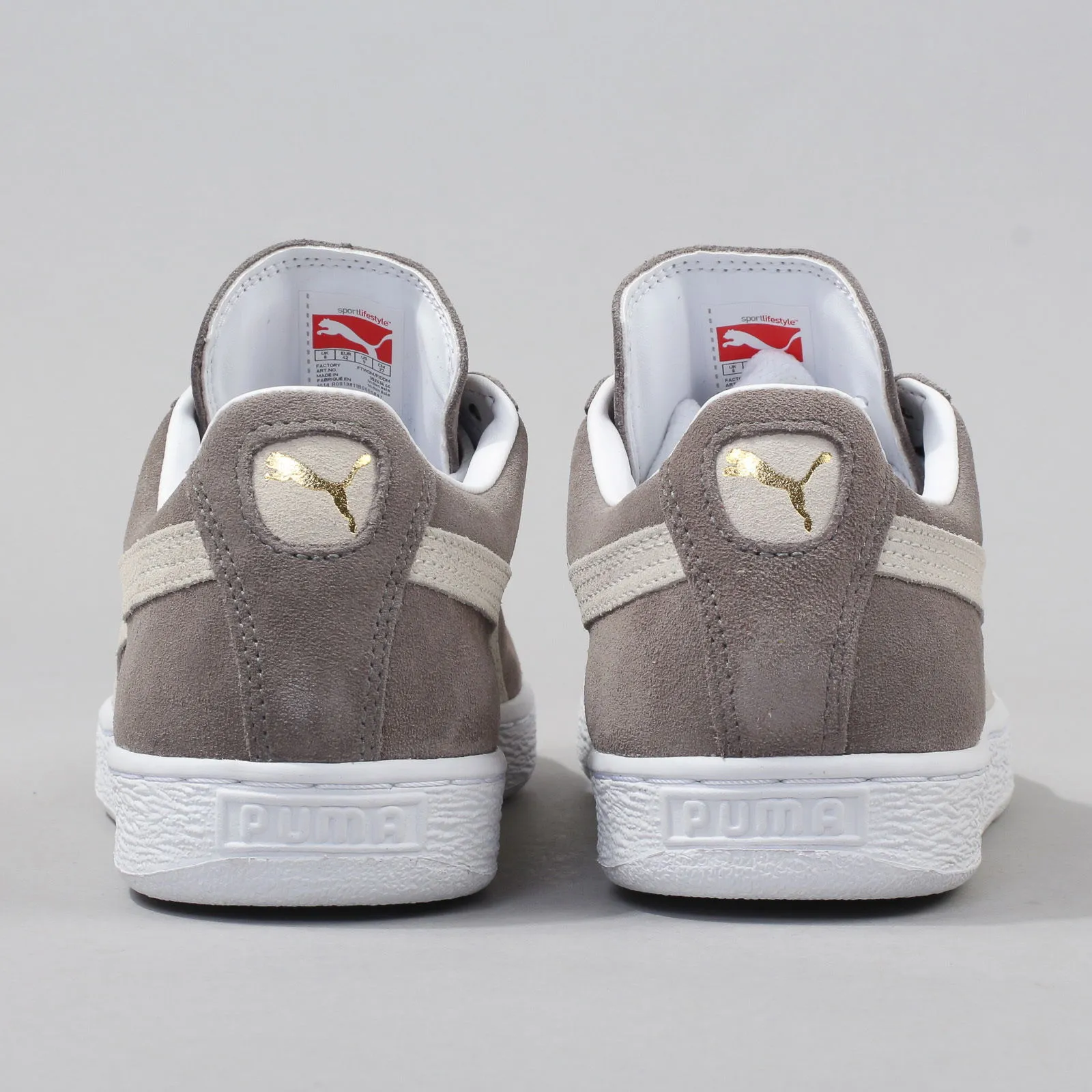 Puma Suede Classic + steeple gray - white