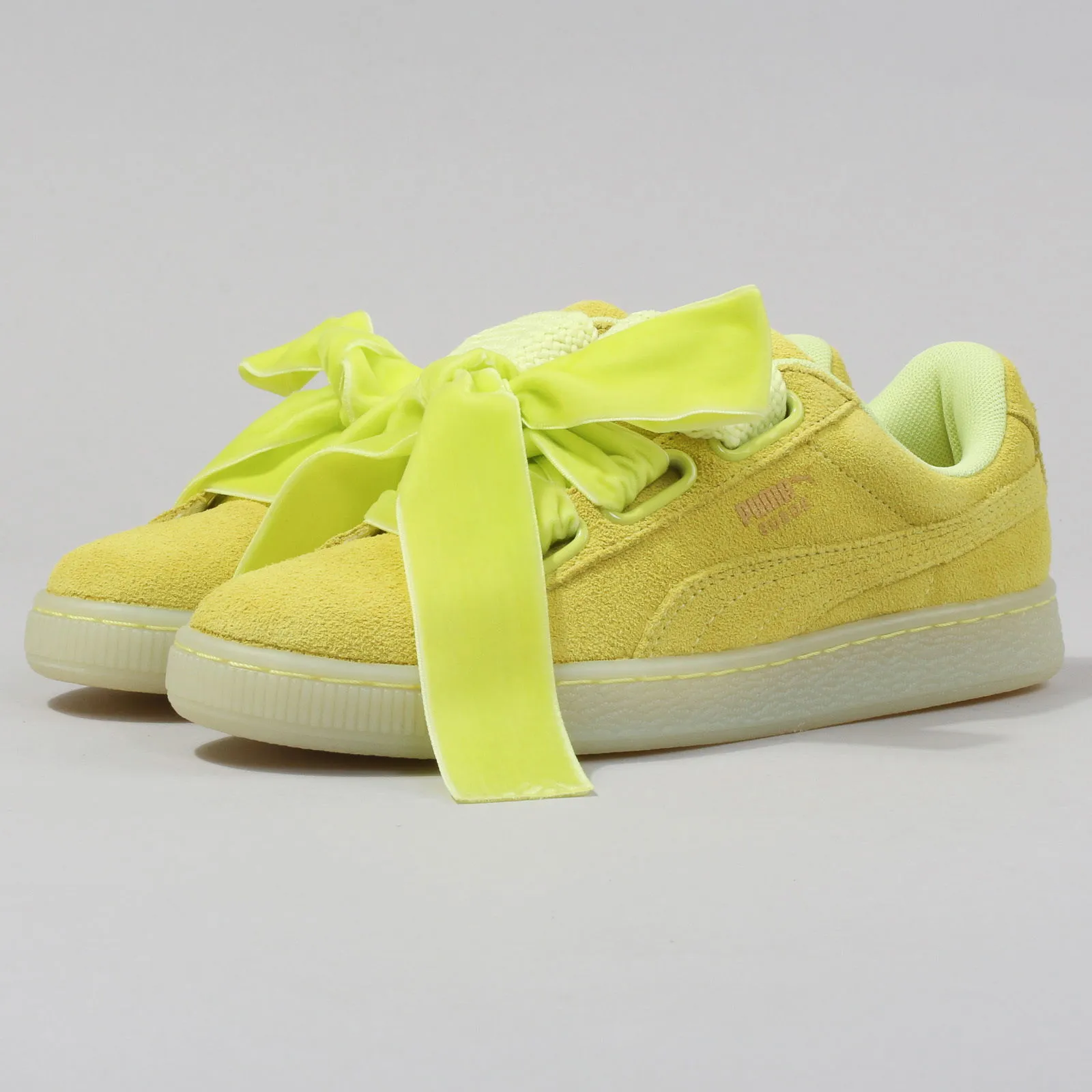 Puma Suede Heart Reset Wn's soft fluo yellow