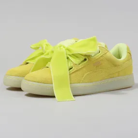 Puma Suede Heart Reset Wn's soft fluo yellow