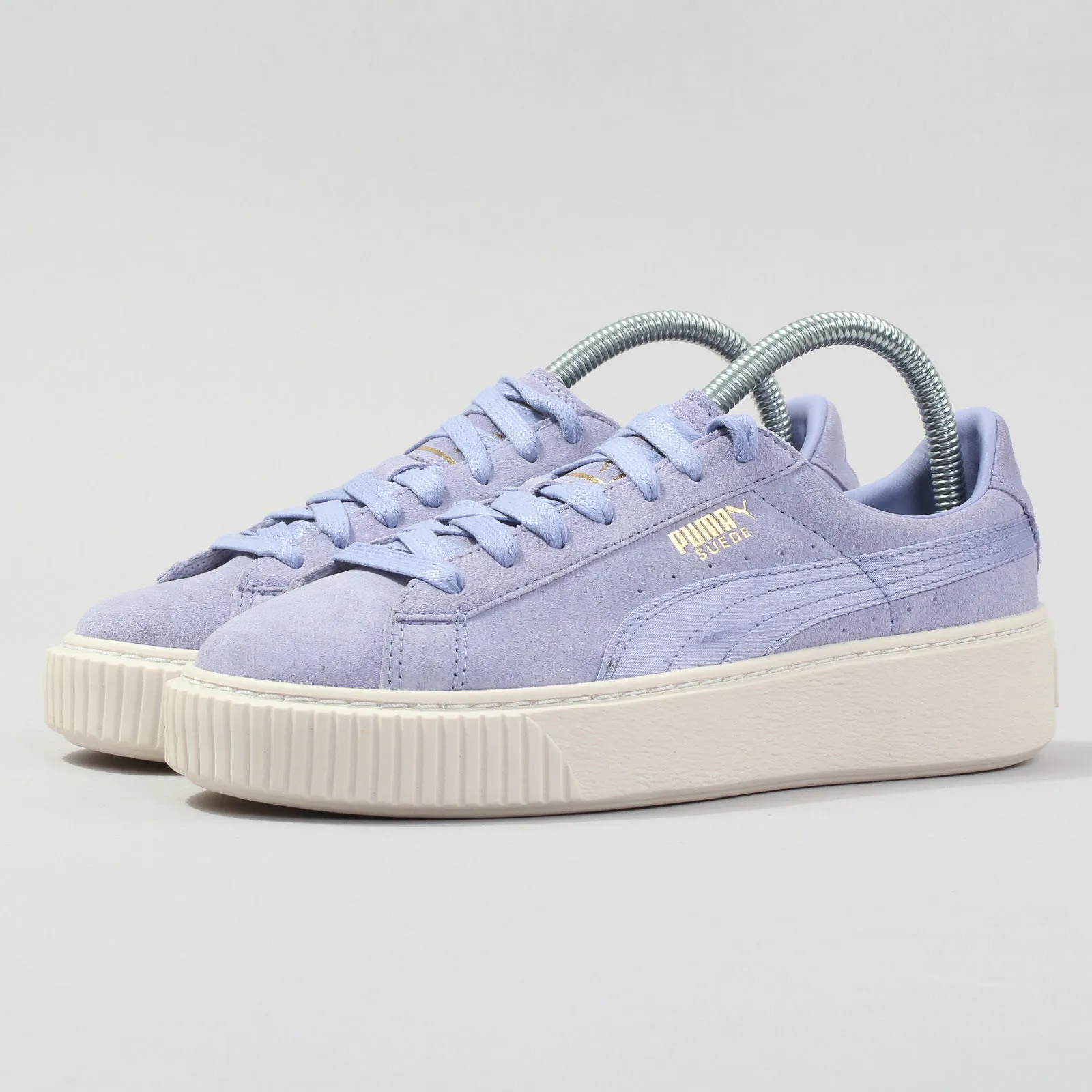 Puma Suede Platform Mono Satin sweet lavender - whisper - gold