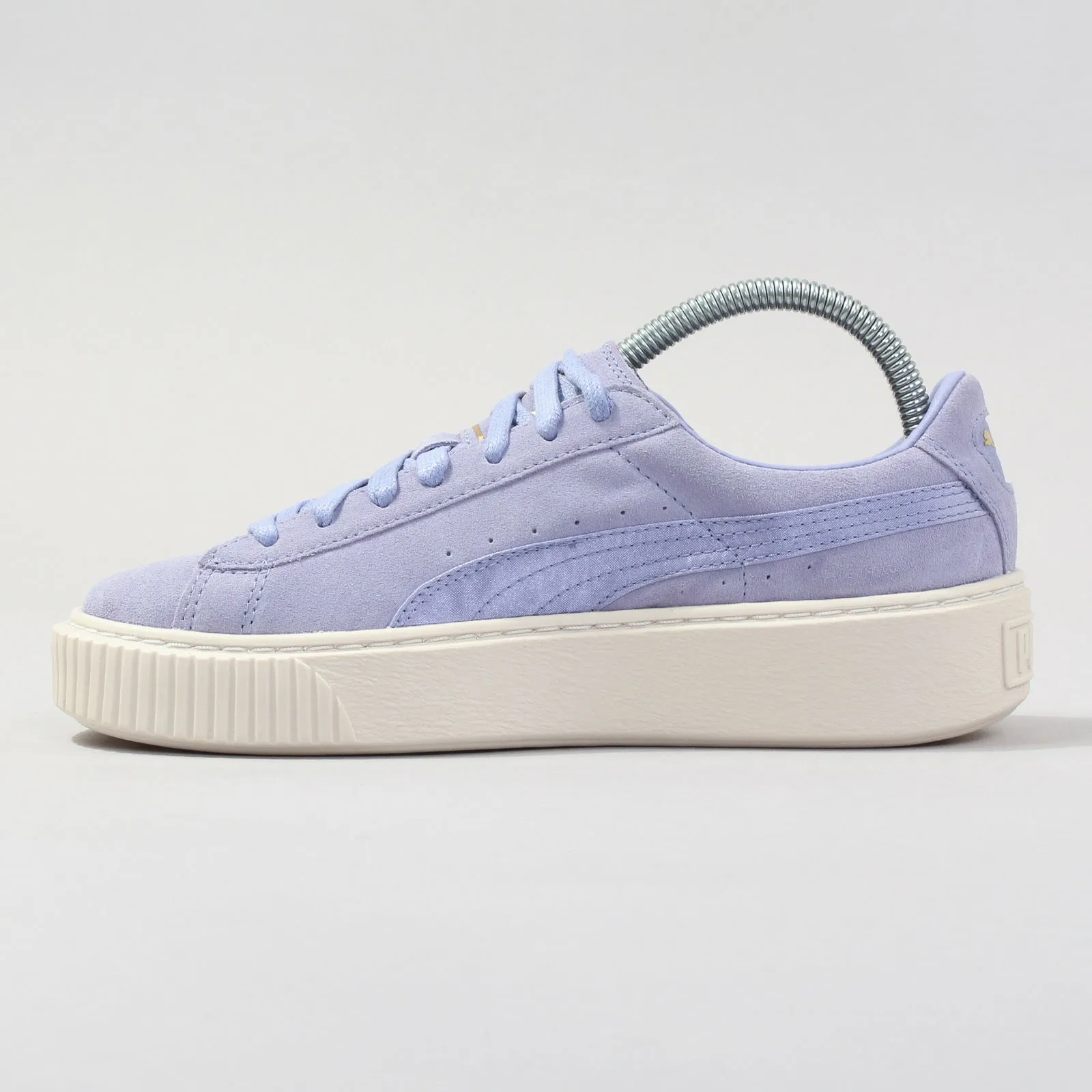 Puma Suede Platform Mono Satin sweet lavender - whisper - gold