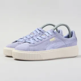 Puma Suede Platform Mono Satin sweet lavender - whisper - gold