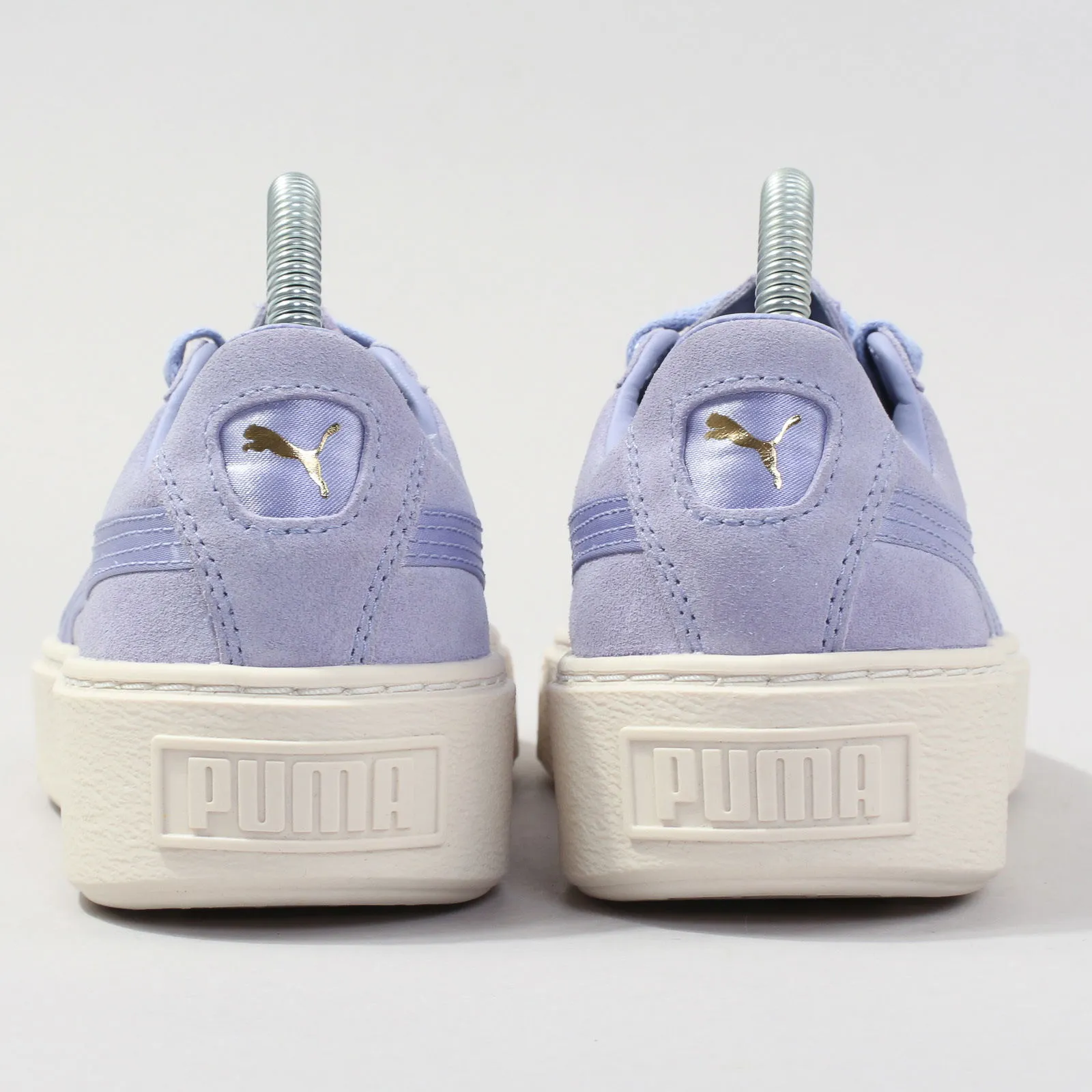 Puma Suede Platform Mono Satin sweet lavender - whisper - gold