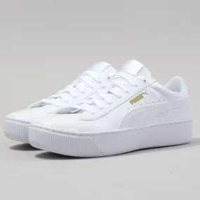 Puma Vikky Platform Patent white / white