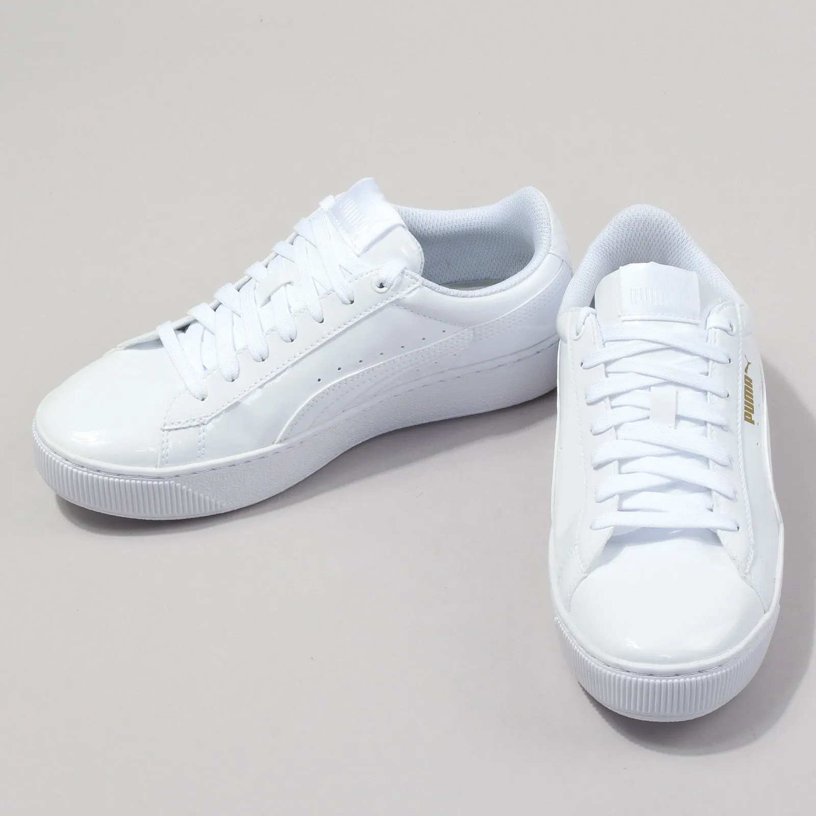 Puma Vikky Platform Patent white / white