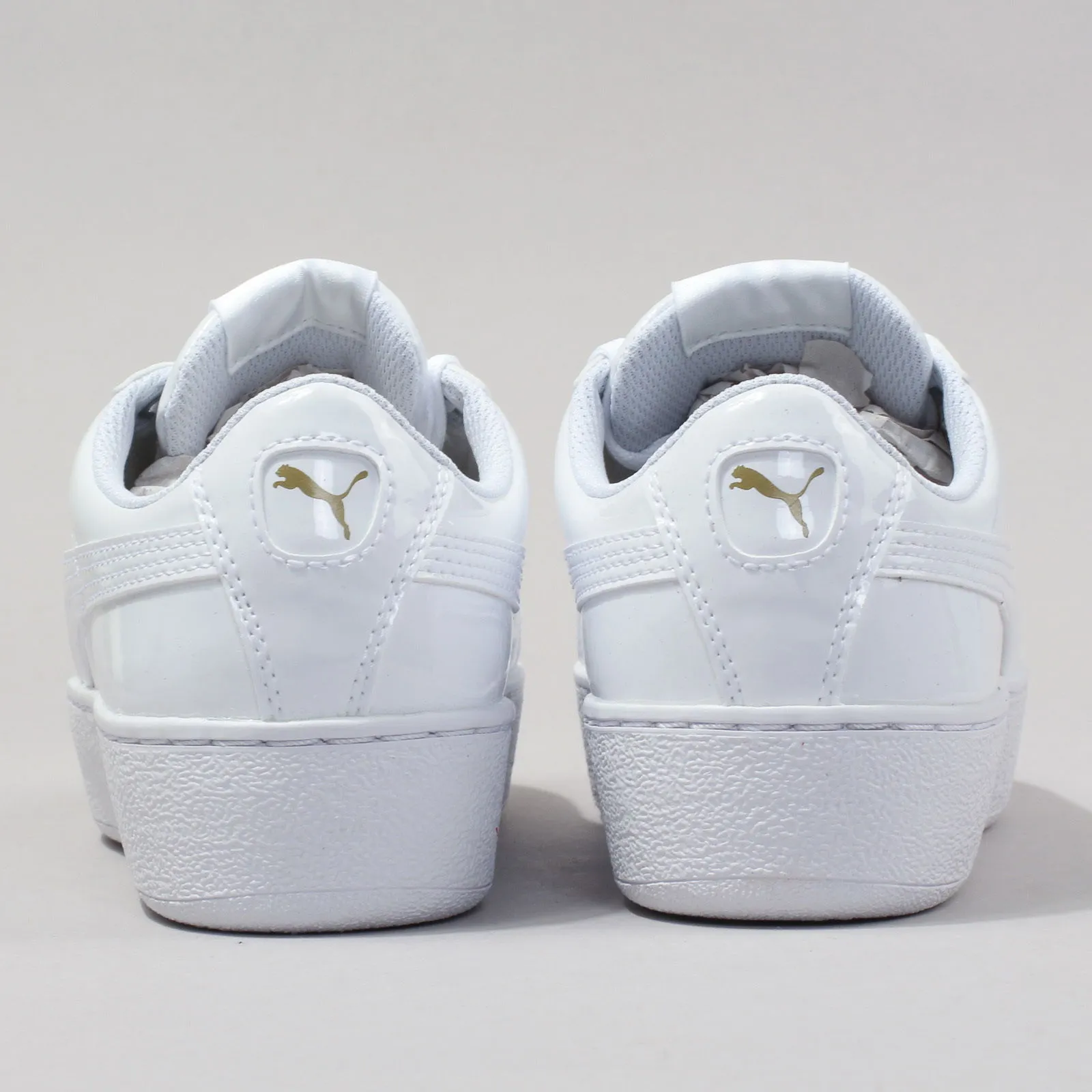 Puma Vikky Platform Patent white / white