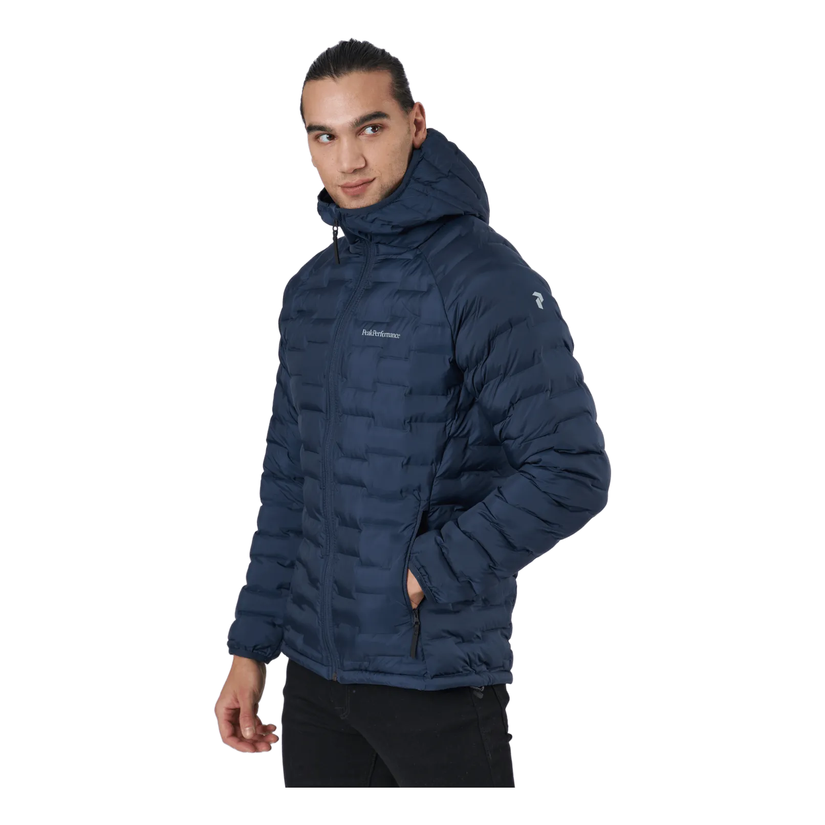 Rendimiento máximo M Argon Light Hood Jacket Blue Shadow