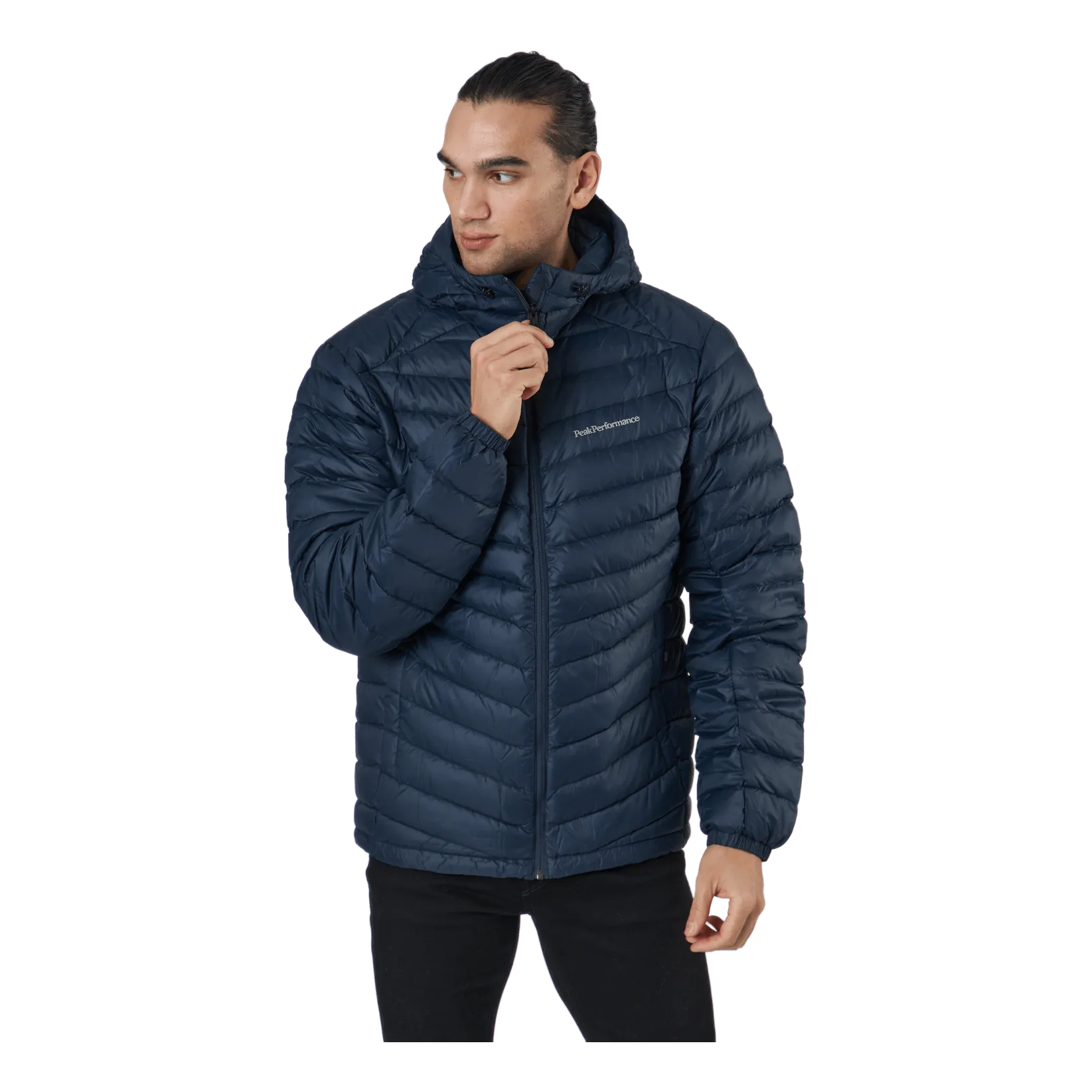 Rendimiento máximo M Frost Down Hood Jacket Blue Shadow