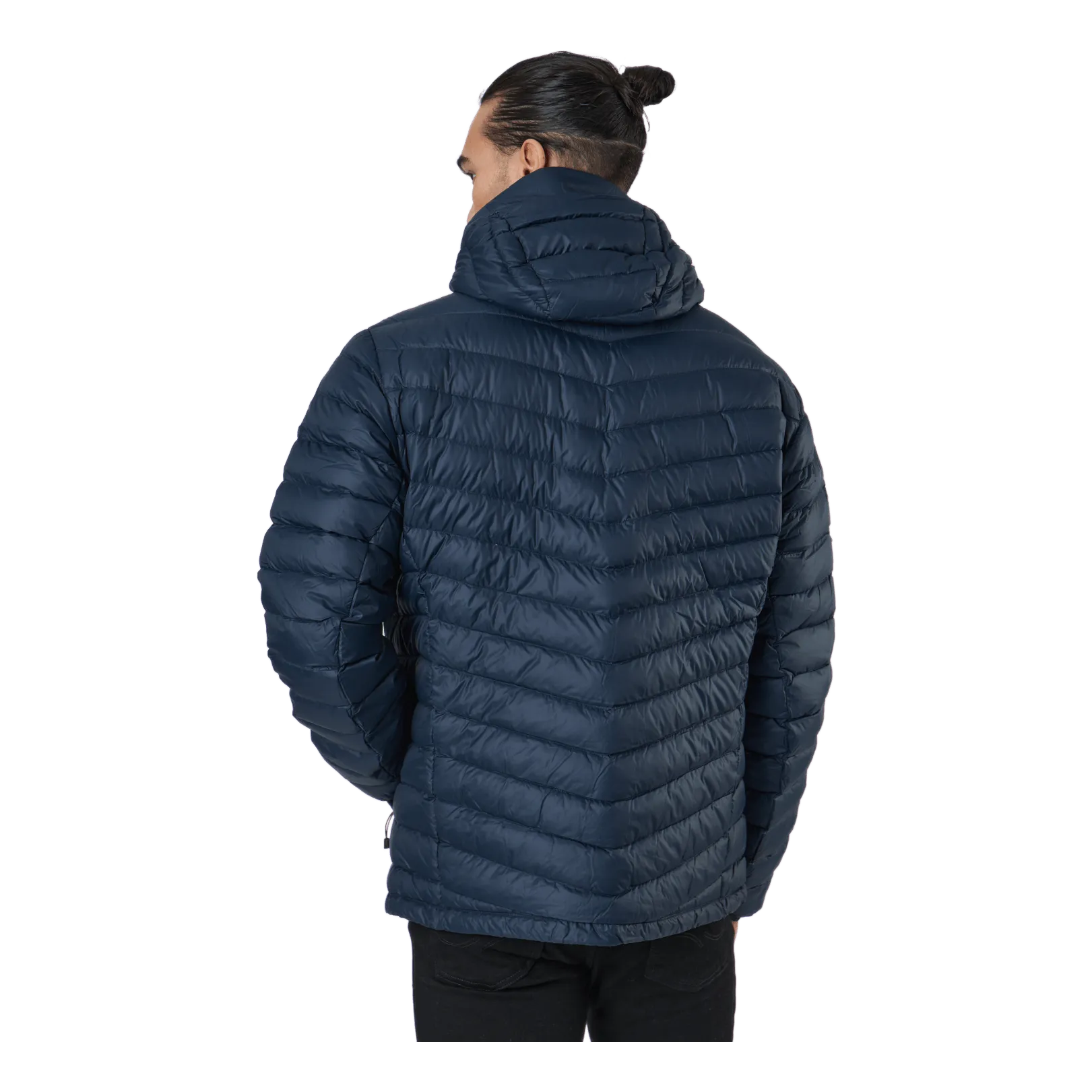 Rendimiento máximo M Frost Down Hood Jacket Blue Shadow