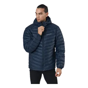 Rendimiento máximo M Frost Down Hood Jacket Blue Shadow