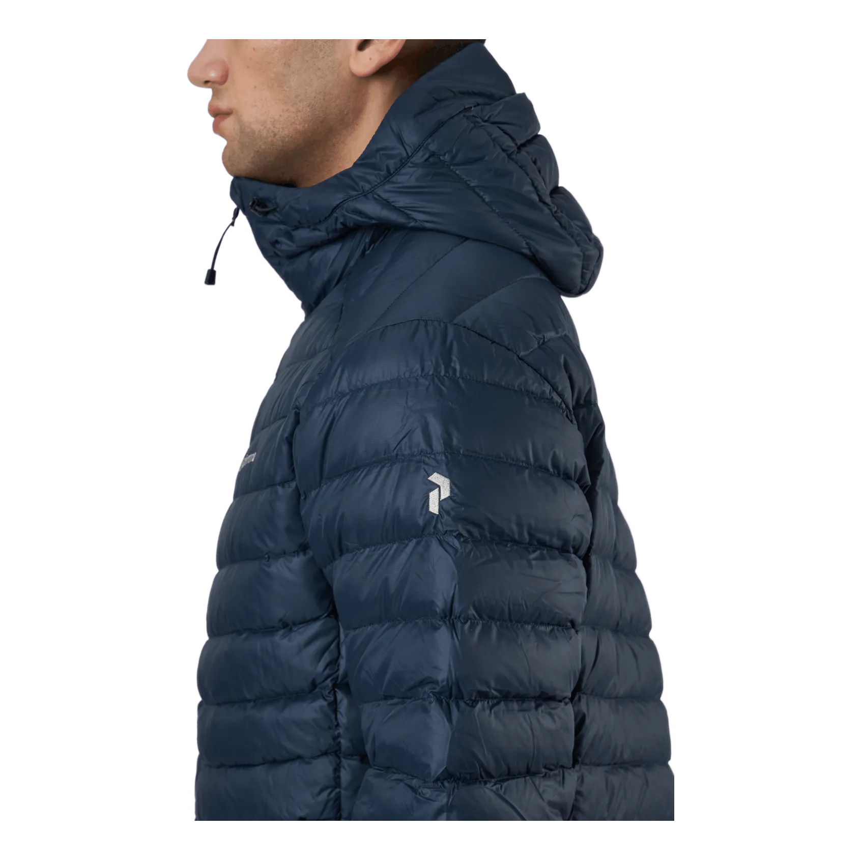 Rendimiento máximo M Frost Down Hood Jacket Blue Shadow