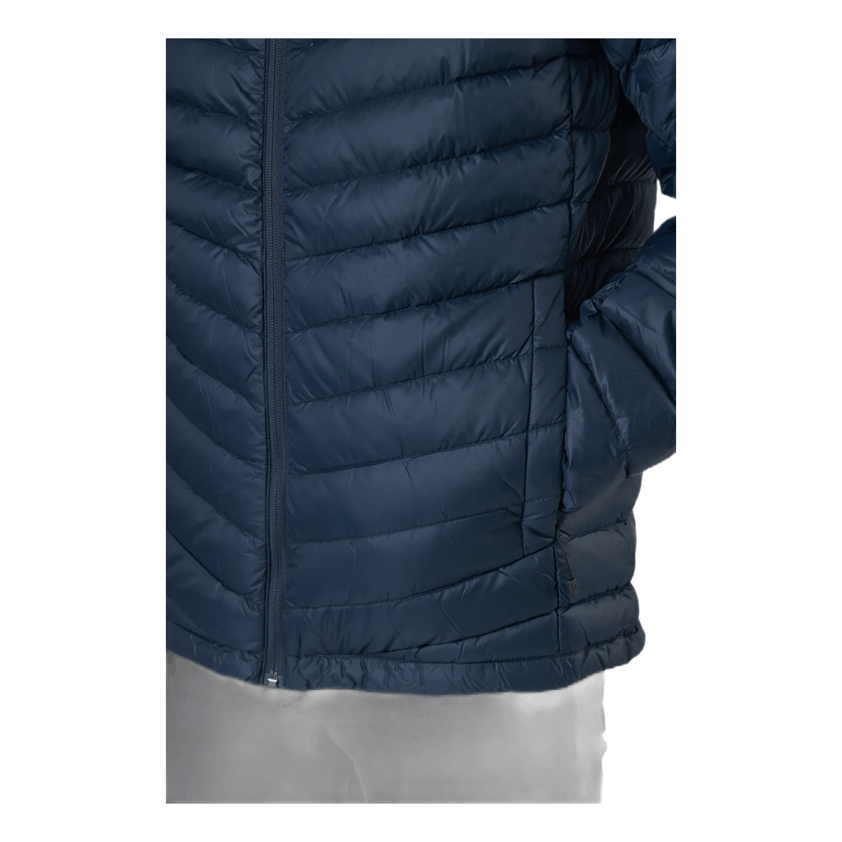 Rendimiento máximo M Frost Down Hood Jacket Blue Shadow