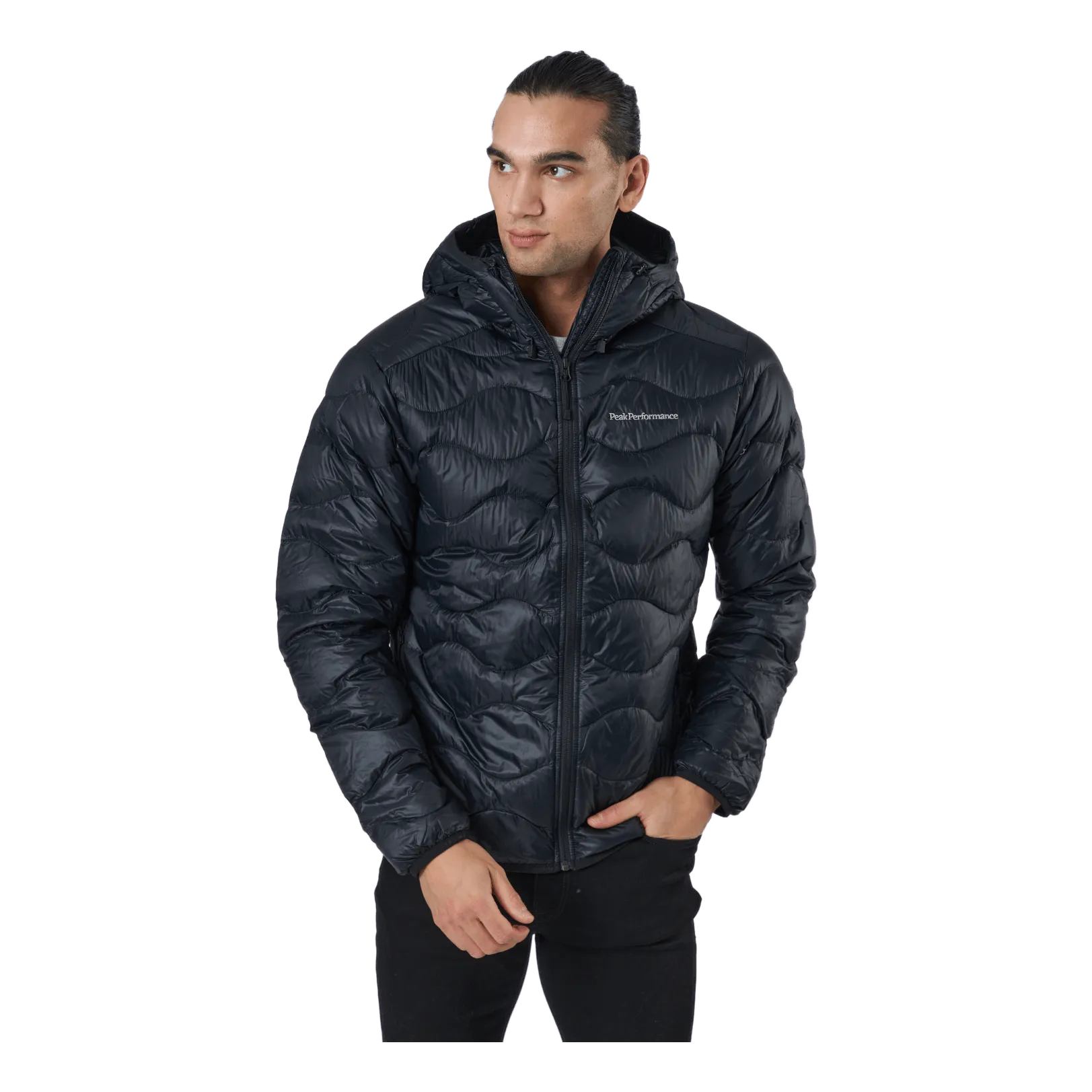 Rendimiento máximo M Helium Down Hood Jacket Black