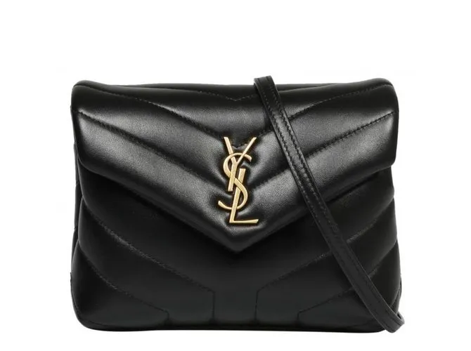 Saint Laurent lou lou juguete Negro 