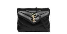 Saint Laurent lou lou juguete Negro 