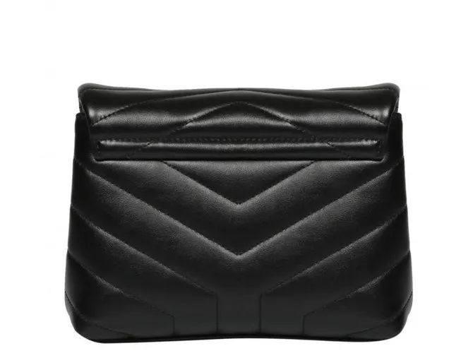 Saint Laurent lou lou juguete Negro 