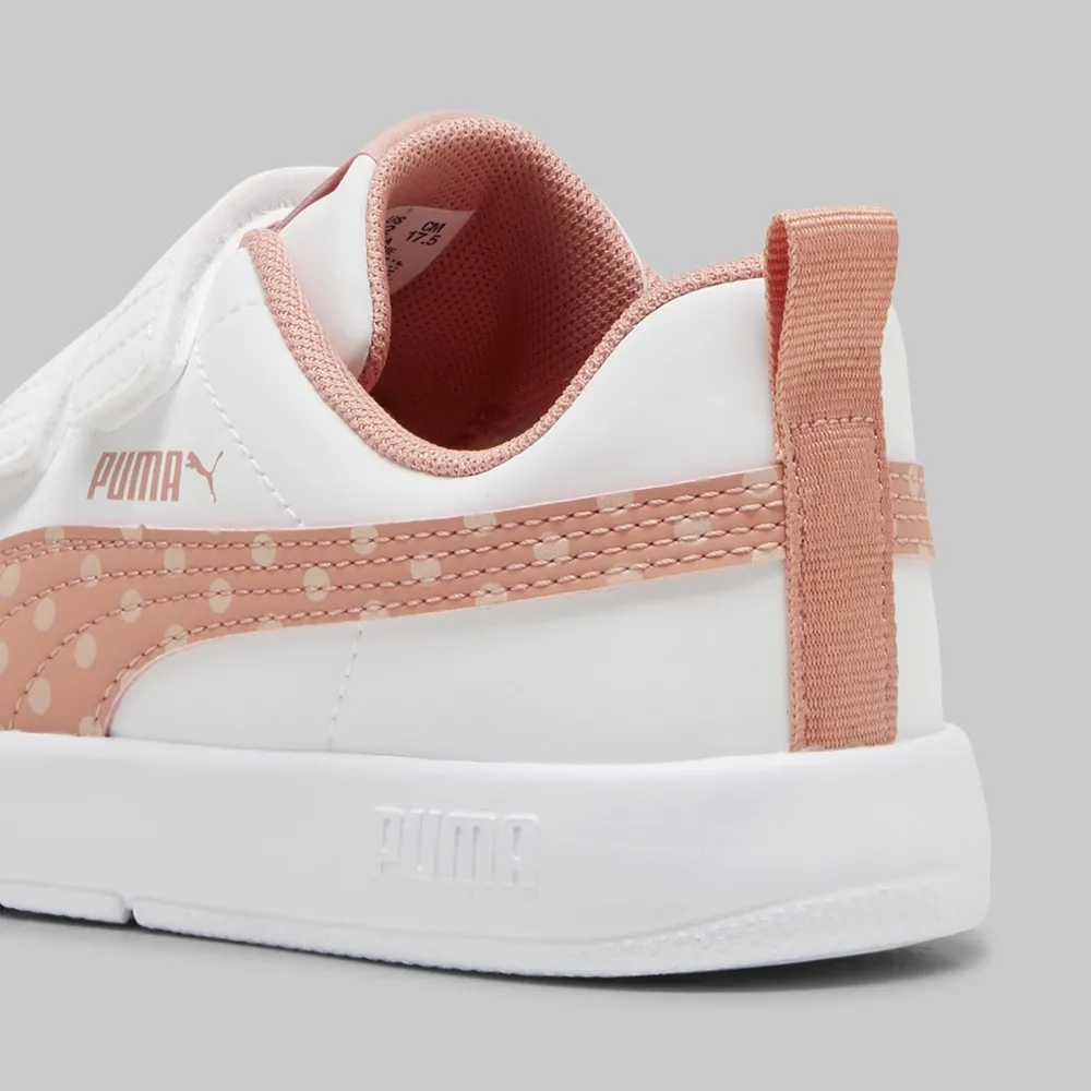 Tenis Puma Courtflex V3 Dotty Niña