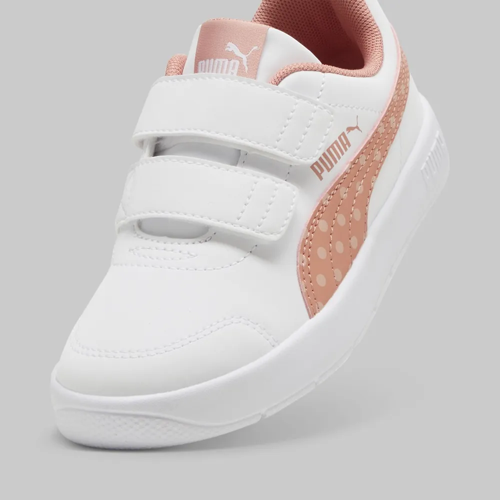 Tenis Puma Courtflex V3 Dotty Niña