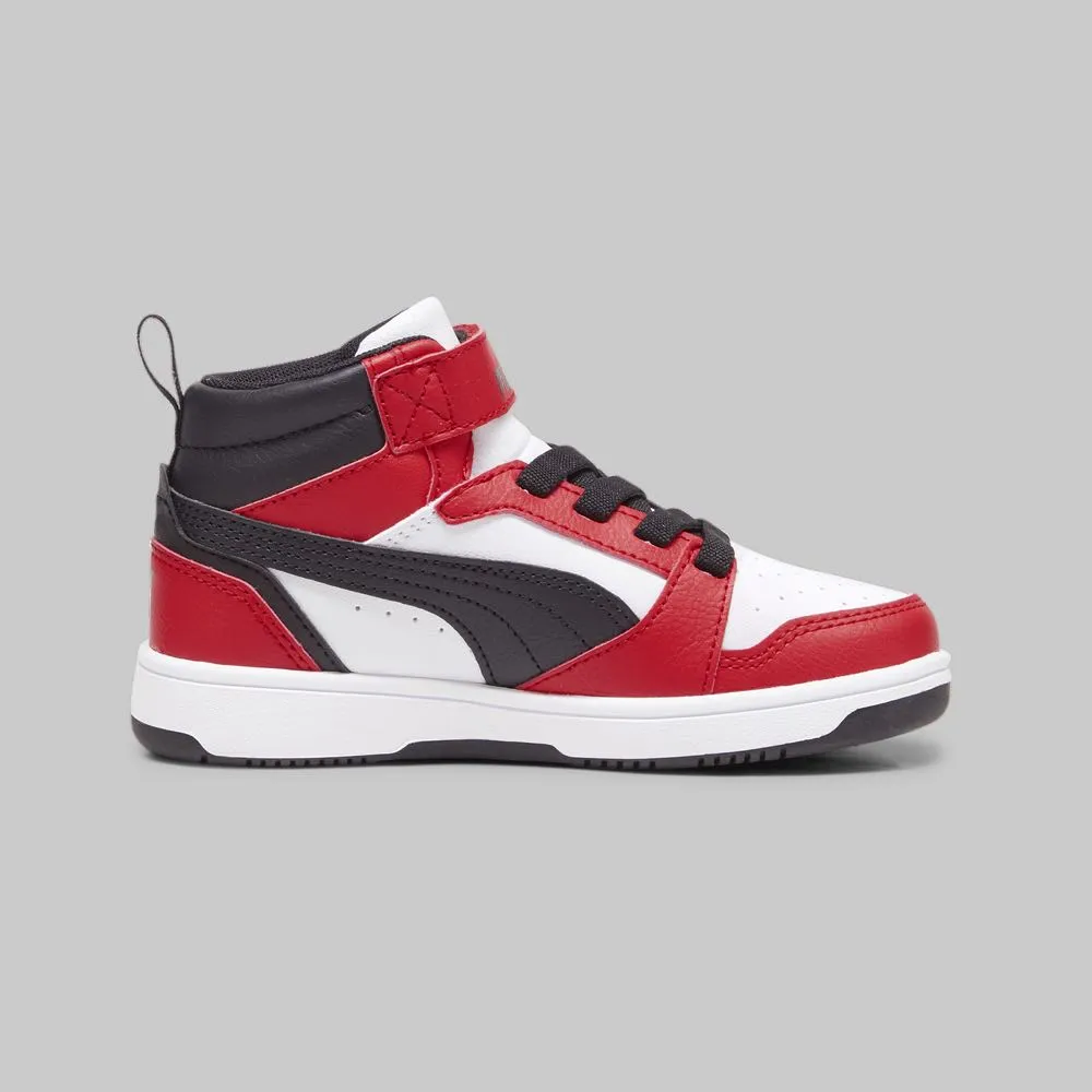 Tenis Puma Rebound V6 Mid Niño