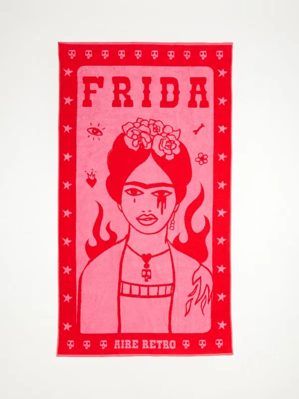 TOALLA ''FRIDA'' ROSA