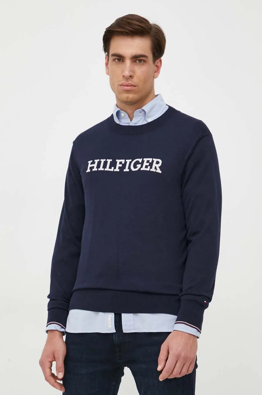 Tommy Hilfiger Hilfiger Monotype Supima Relaxed Jumper