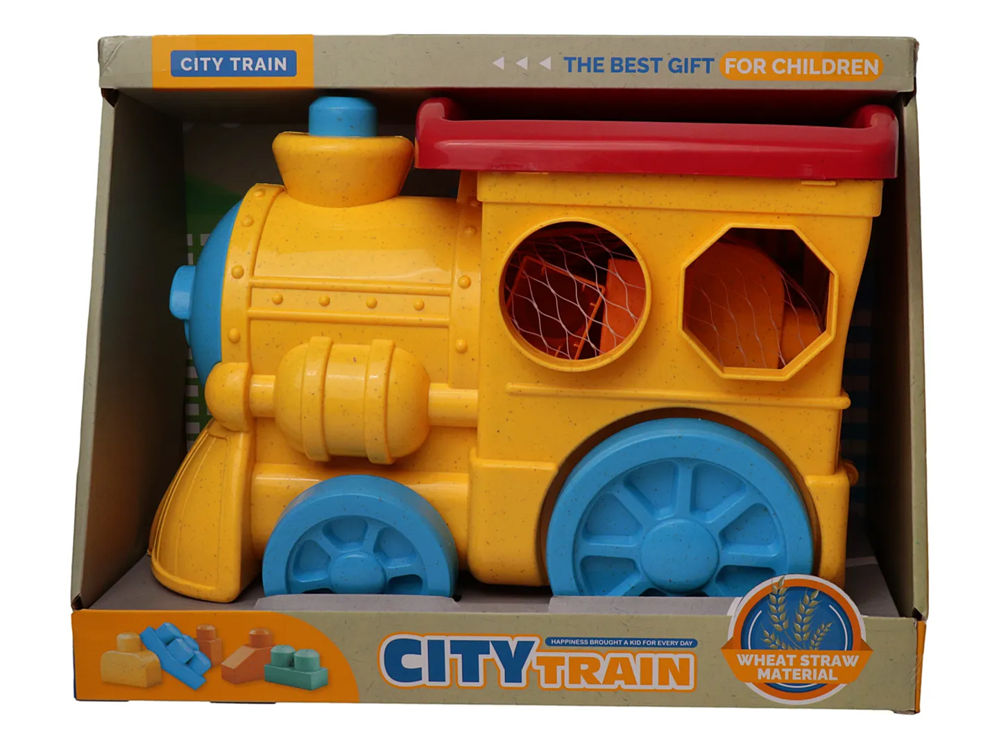 Tren De Juguete Con Bloques Kelder Toys