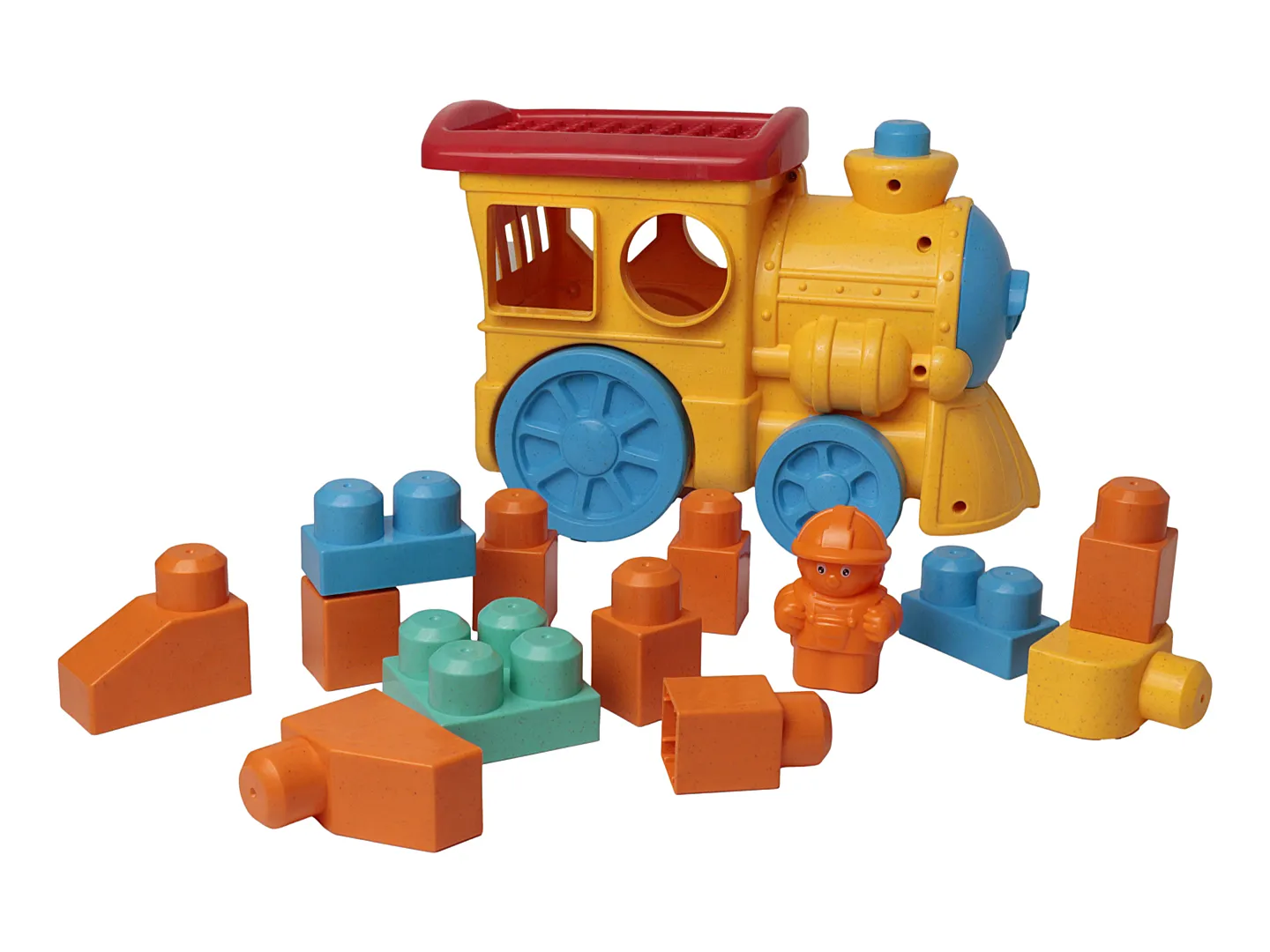 Tren De Juguete Con Bloques Kelder Toys