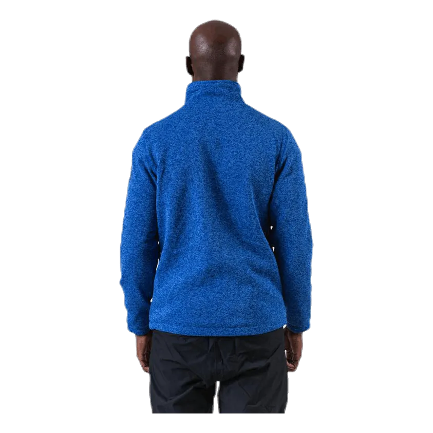 Weather Report Ralf Melange Fleece Jacket w. Windproof Lining Blue