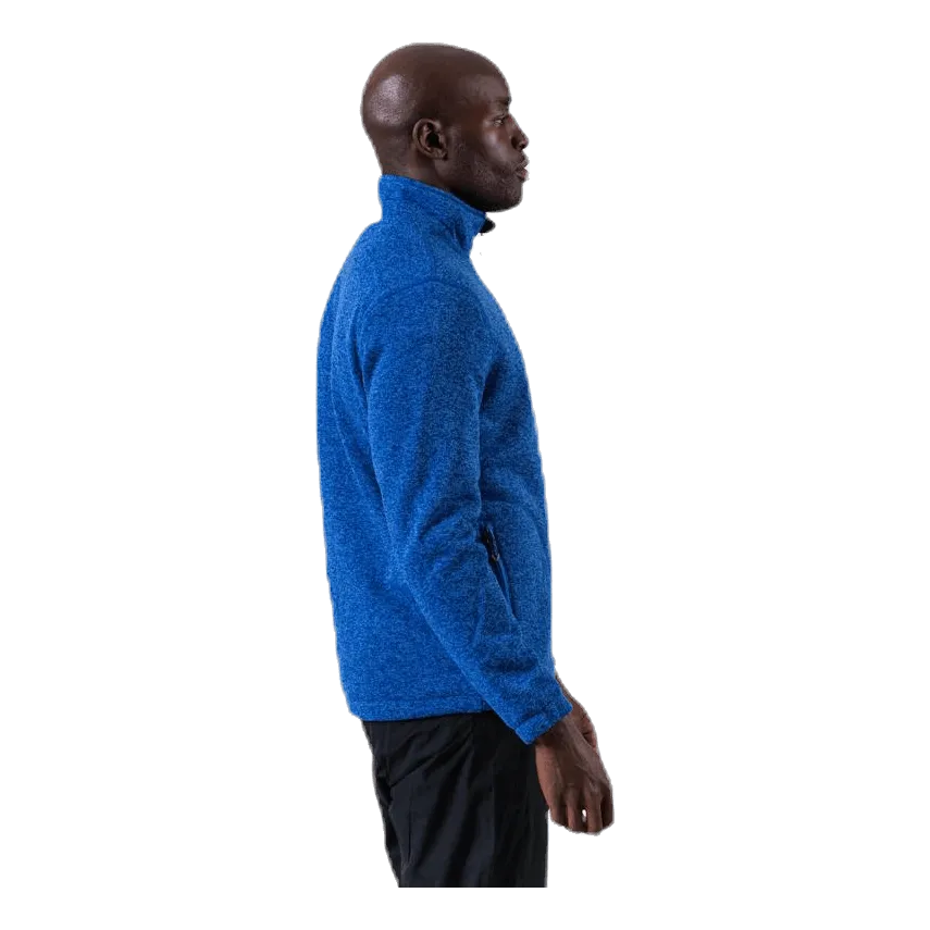 Weather Report Ralf Melange Fleece Jacket w. Windproof Lining Blue