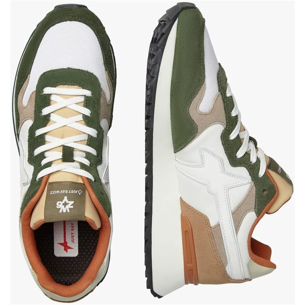 YAK-M. 2015185-26 2F26-MILITARE/WHT/BROWN