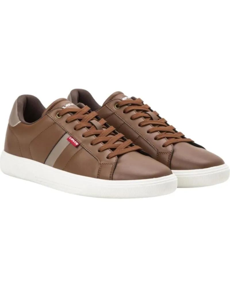 Zapatillas deporte LEVIS  de Hombre ZAPATILLA CASUAL PARA HOMBRE 235431 COLOR MARRON  CONAC