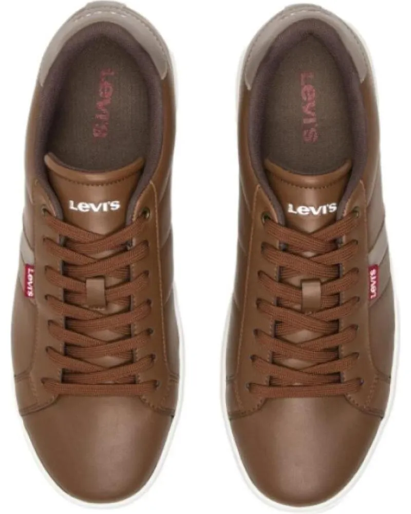 Zapatillas deporte LEVIS  de Hombre ZAPATILLA CASUAL PARA HOMBRE 235431 COLOR MARRON  CONAC