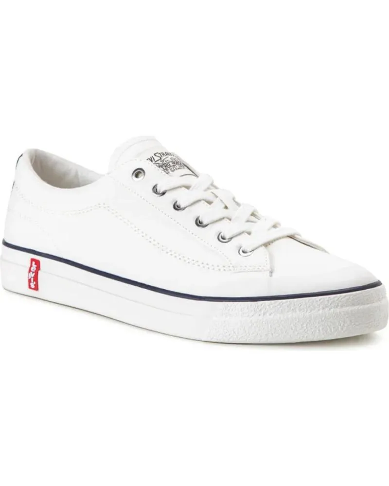 Zapatillas deporte LEVIS  de Mujer ZAPATILLA LONA UNISEX 235662 COLOR  BLANCO