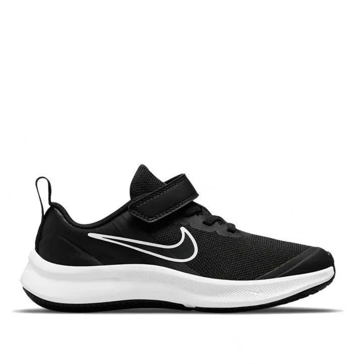 Zapatillas deporte Nike Star Runner 3 negras con blanco