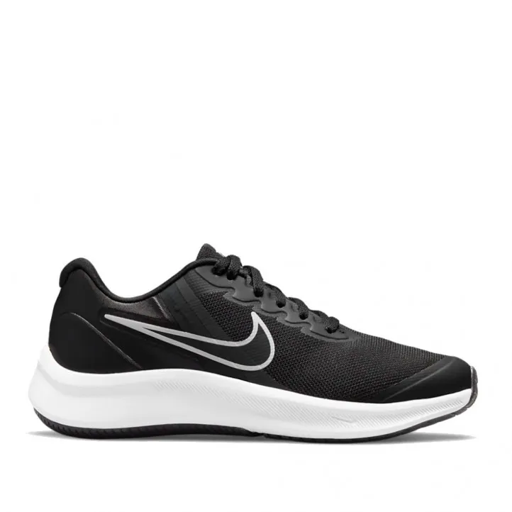 Zapatillas deporte Nike Star Runner 3 negras con blanco