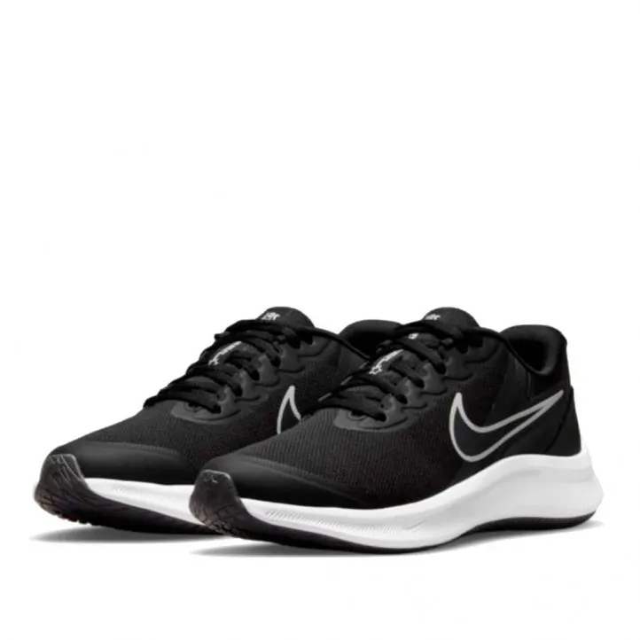 Zapatillas deporte Nike Star Runner 3 negras con blanco