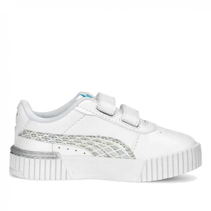 Zapatillas deporte Puma Carina 2.0 Mermaid blancas metalizadas