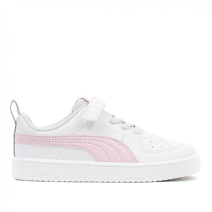 Zapatillas deporte Puma rickie blancas y rosas