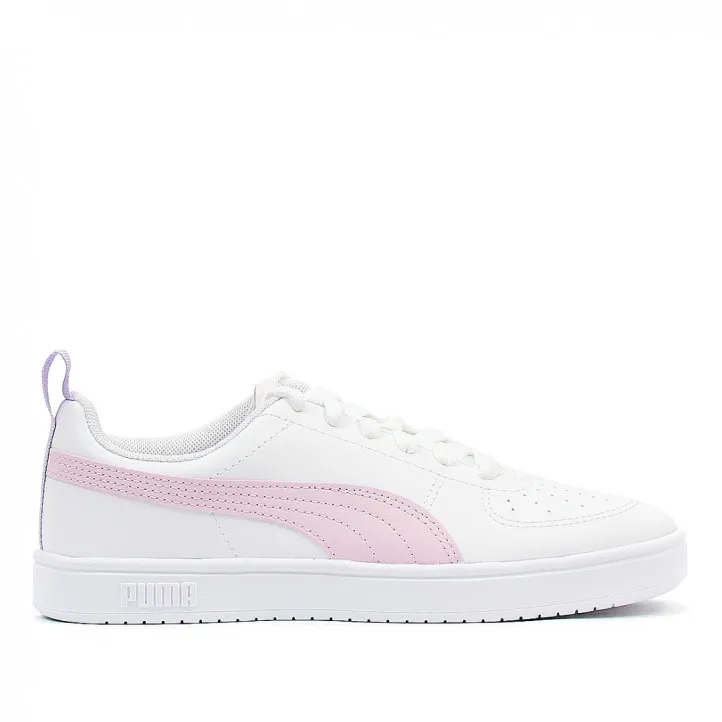 Zapatillas deporte Puma rickie blancas y rosas