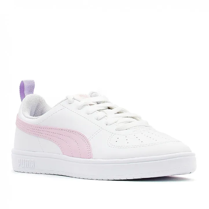 Zapatillas deporte Puma rickie blancas y rosas