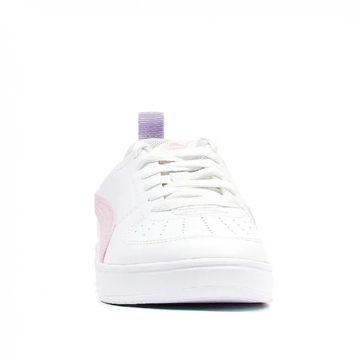 Zapatillas deporte Puma rickie blancas y rosas