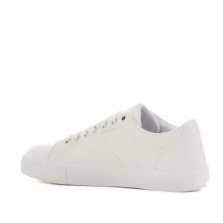 Zapatillas Levi's woodward S color blanca