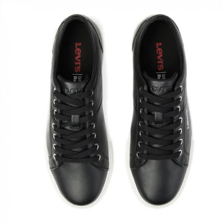 Zapatillas Levi's woodward S color negras