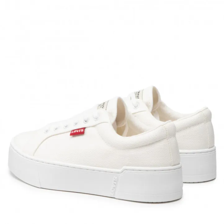 Zapatillas lona Levi's tijuana 2.0 blancas