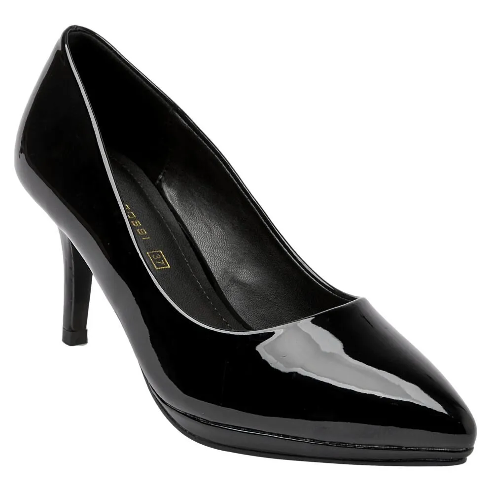 Zapato De Vestir Mujer Bruno Rossi Negro